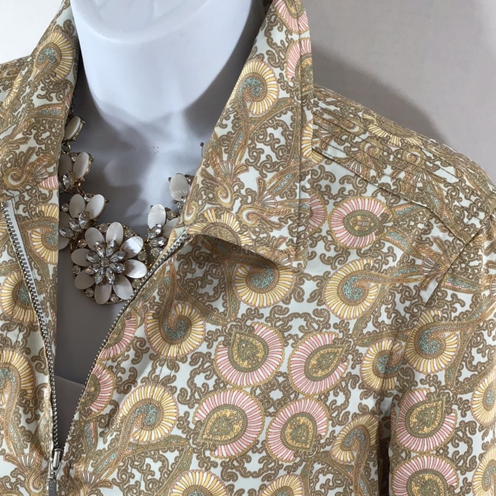 Pendleton Cotton Zip Front Jacket Pm - image 2